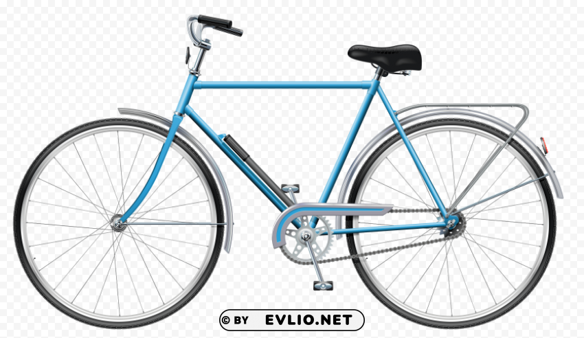 blue bicycle Clear PNG file