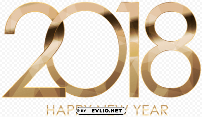 happy new year 2018 transparent background PNG Image with Isolated Graphic PNG transparent with Clear Background ID 3dfdba88
