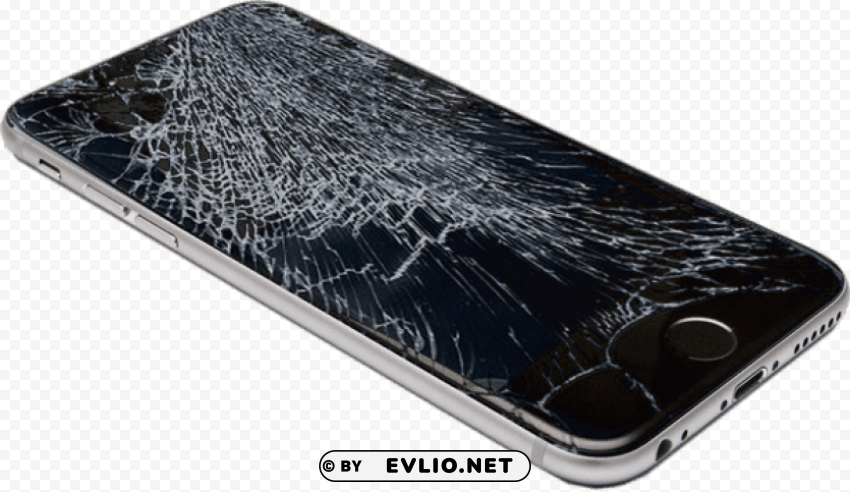 iphone 6 smashed screen Free download PNG with alpha channel