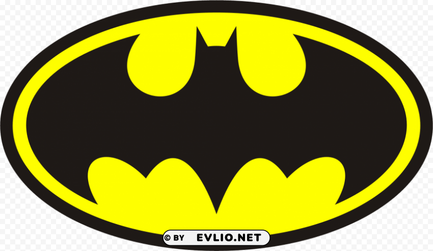 batman logo Isolated Object with Transparency in PNG png - Free PNG Images ID e47a2a3f