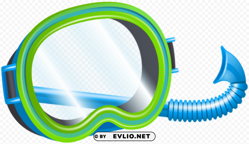 mask snorkel set Transparent PNG Isolated Object