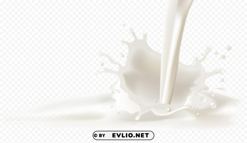 Milk Transparent PNG Images Set