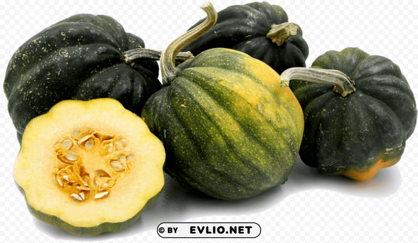 Transparent acorn squash HighResolution PNG Isolated Illustration PNG background - Image ID df31079d