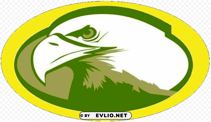 life running eagles rugby logo Transparent PNG Isolated Illustrative Element