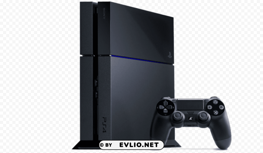 playstation ps4 ClearCut Background Isolated PNG Design