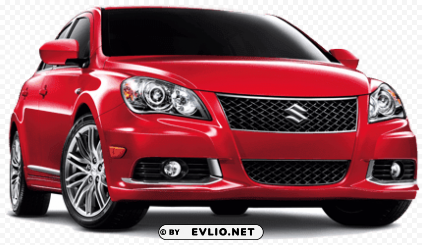 suzuki front red Isolated Element on HighQuality PNG