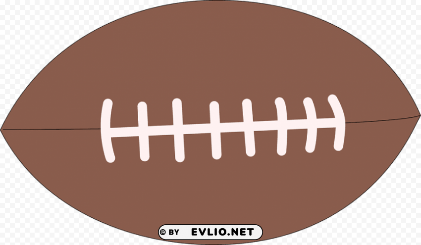 american football Isolated Item on Clear Transparent PNG