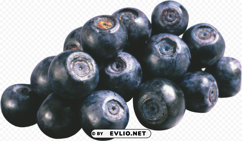 blueberries PNG Image with Isolated Graphic