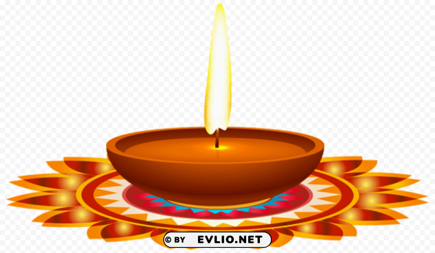 Diwali Candle Free Transparent PNG