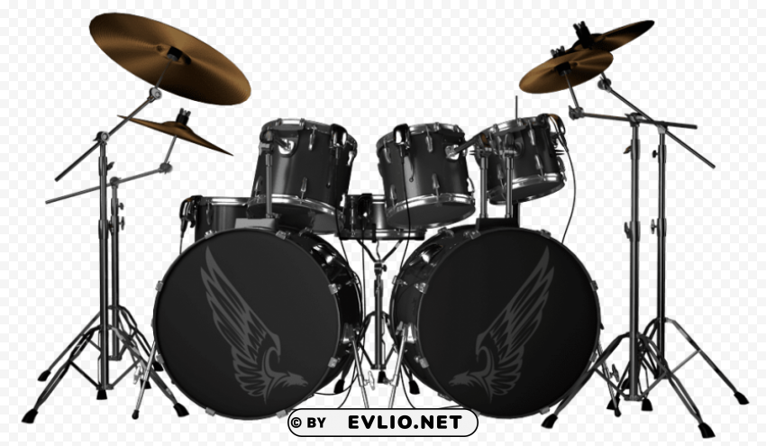 drums kit Clear background PNG images bulk