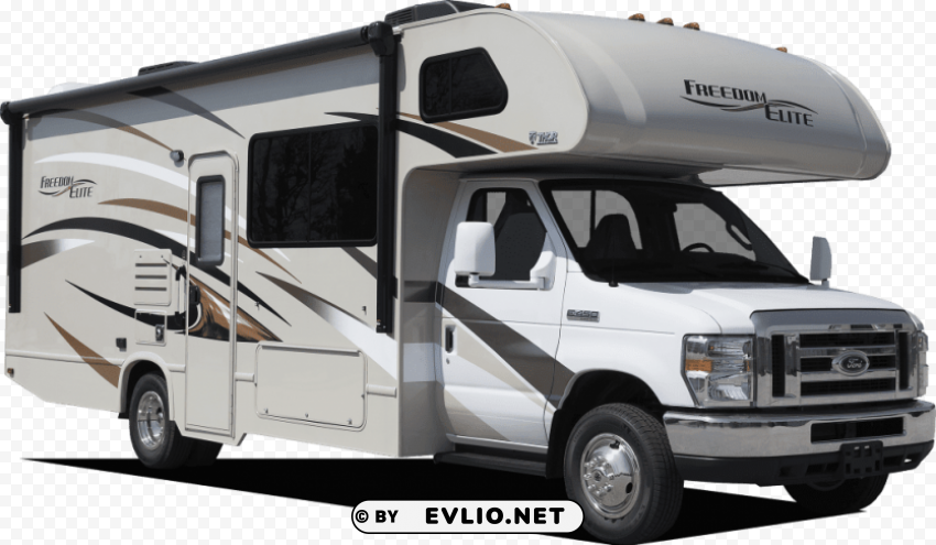 freedom elite motorhome Isolated Subject in Clear Transparent PNG
