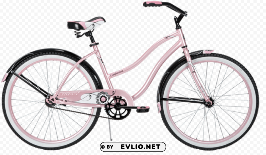 Huffy Ladies Good Vibrations 26 Cruiser Bike HighQuality Transparent PNG Isolated Art