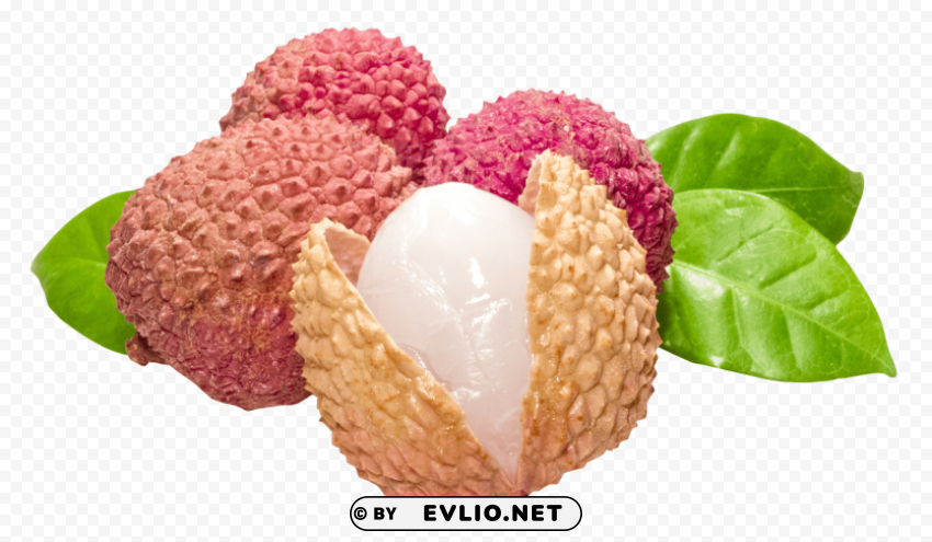 Lychee PNG Clip Art Transparent Background