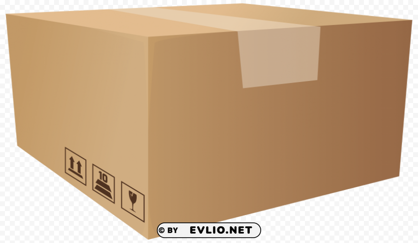 packaging box PNG pictures without background