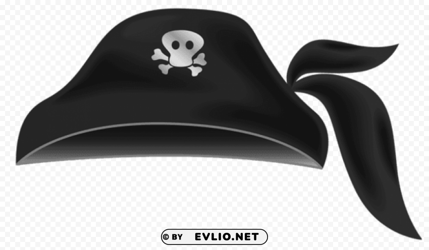 black pirate hat High-definition transparent PNG