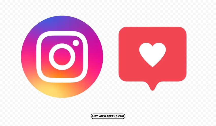 instagram like logo hd HighResolution Isolated PNG with Transparency - Image ID 73254cf7
