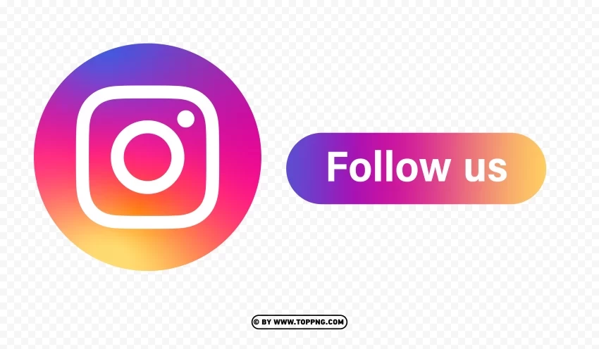 instagram follow HighResolution Isolated PNG Image - Image ID 8671772d