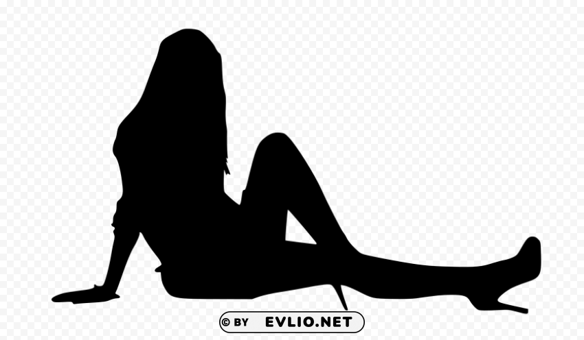 woman silhouette PNG design elements