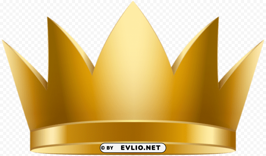 golden crown Free download PNG with alpha channel clipart png photo - e40c1539