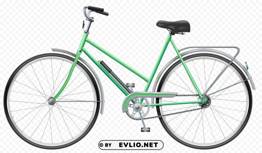 green bicycle Clear PNG pictures assortment