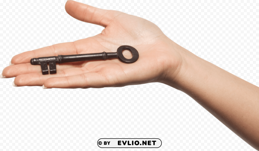 hand vintage key Clear background PNG clip arts