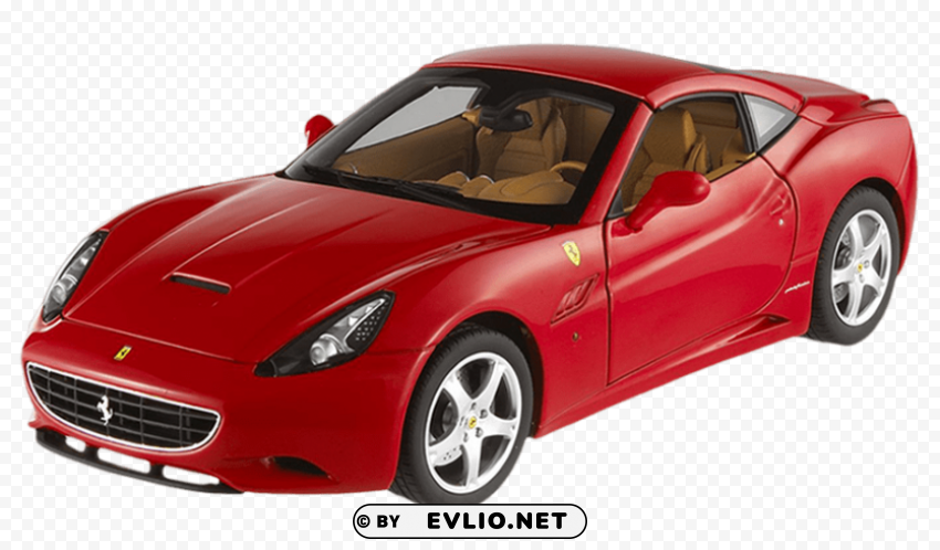 ferrari PNG Image with Clear Background Isolated