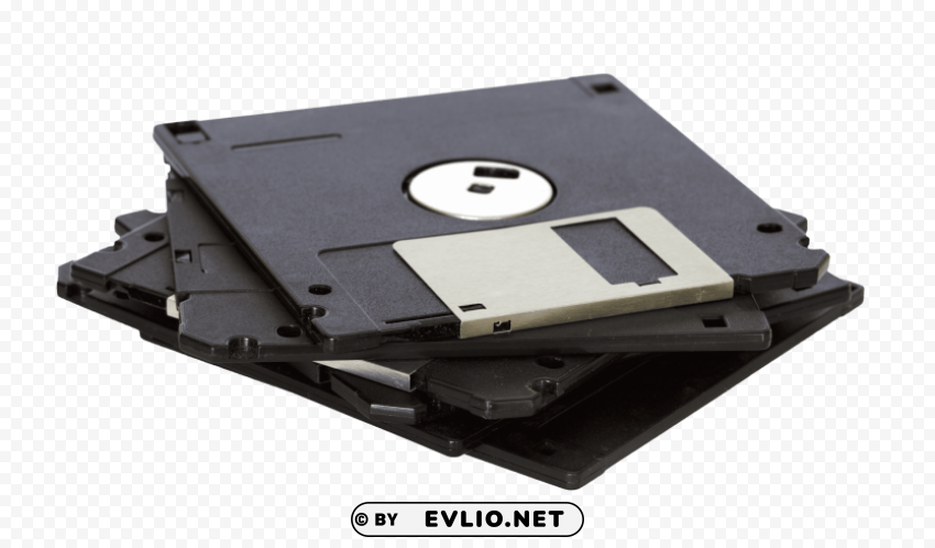 Transparent Background PNG of floppy disk PNG with Clear Isolation on Transparent Background - Image ID 081c165d