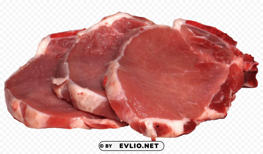 meat Transparent PNG Isolated Item with Detail