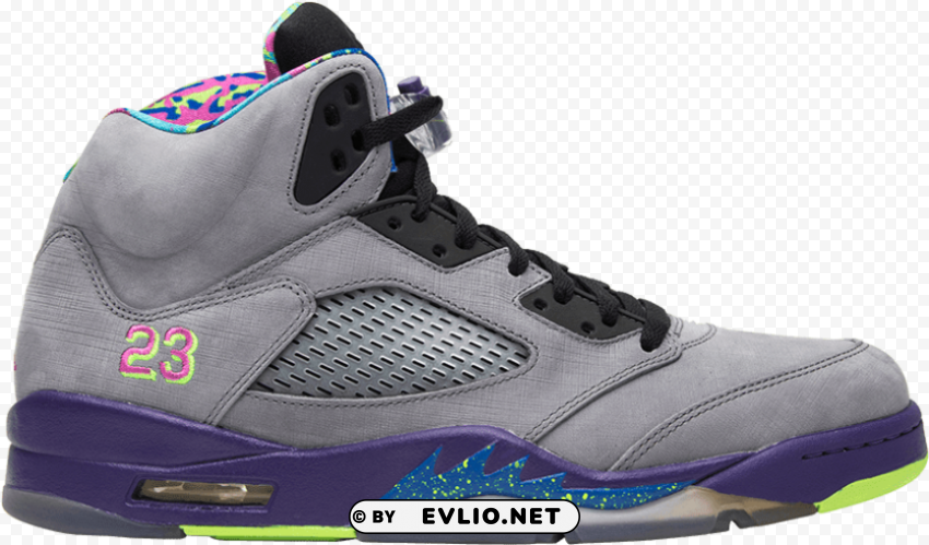 Air Mens Jordan 5 Retro Bel Air Sneakers PNG Download Free