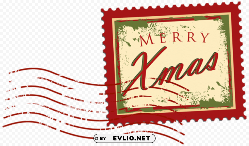 christmas stamp PNG images with transparent canvas comprehensive compilation