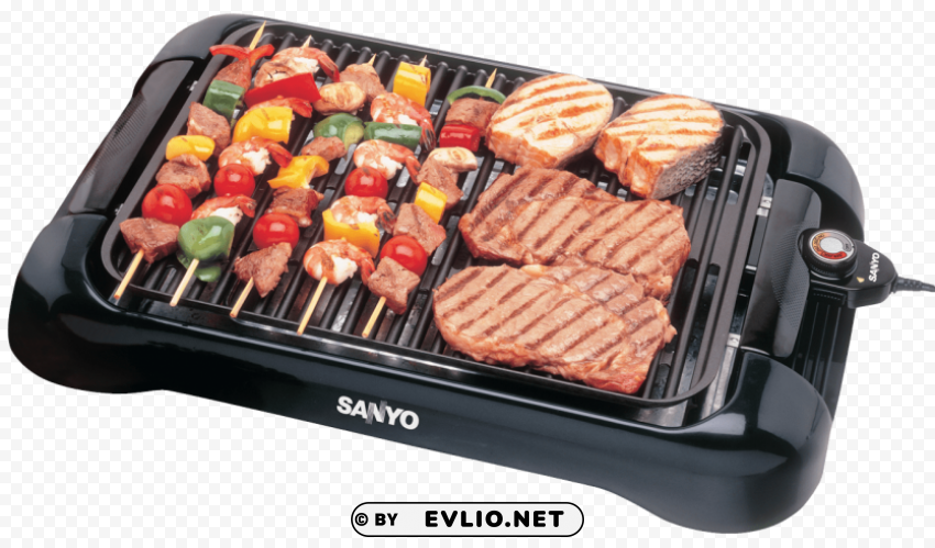 electric tandoor barbecue grill Transparent PNG Isolated Graphic Design
