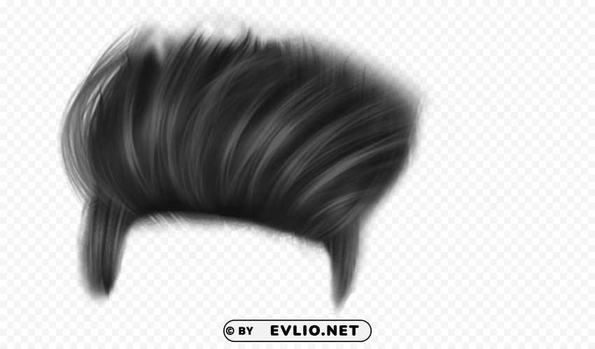 hairstyle for picsart Transparent Background PNG Isolated Illustration
