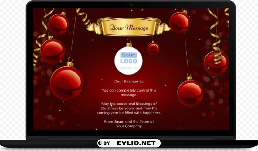 christmas company banner PNG Graphic with Transparent Isolation PNG transparent with Clear Background ID dcb22339