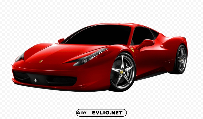 Ferrari PNG Image With Isolated Graphic