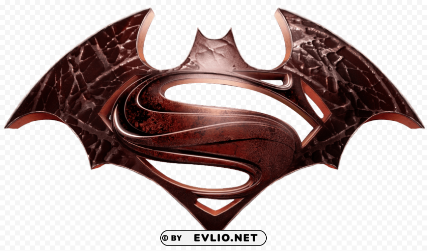 Batman Vs Super Man Isolated Character With Transparent Background PNG