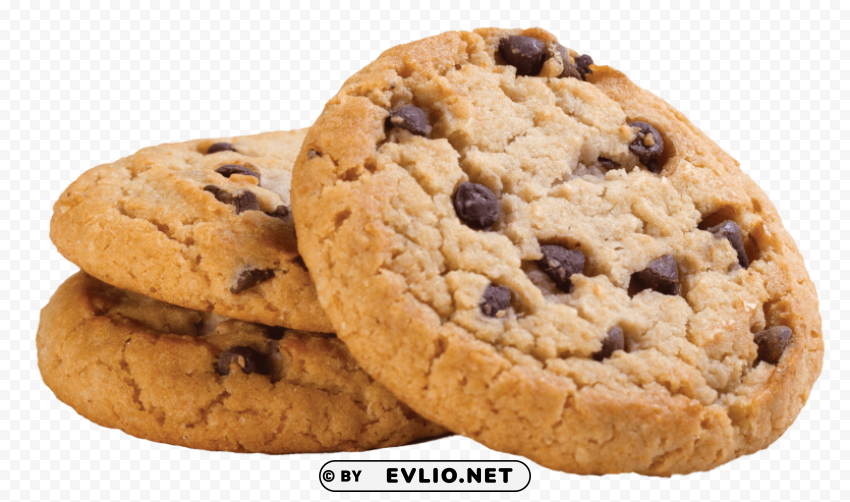 american cookies stacked PNG image with no background
