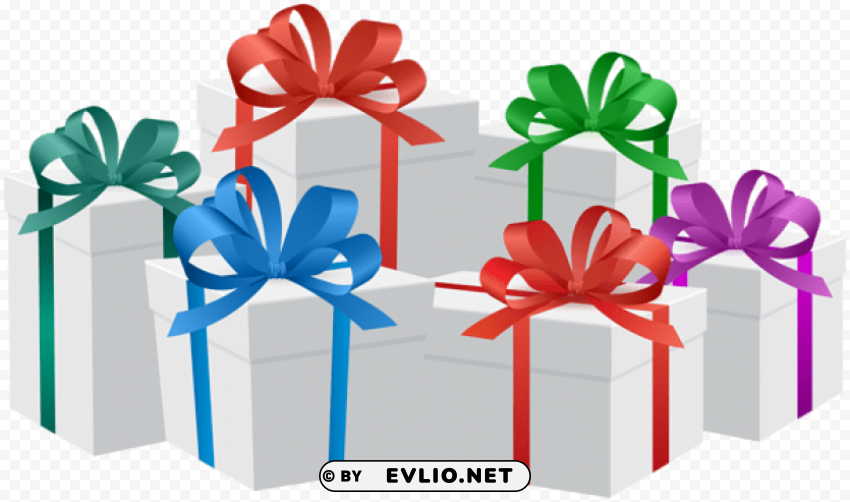 gift boxes deco PNG format