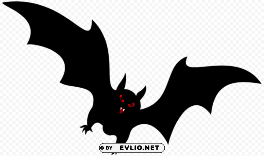 halloween bat PNG with transparent bg