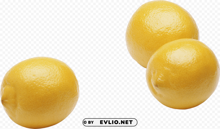 lemon Isolated Element on Transparent PNG