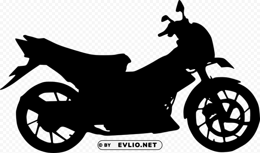 Transparent motorcycle silhouette Free PNG images with transparent layers compilation PNG Image - ID fce35074