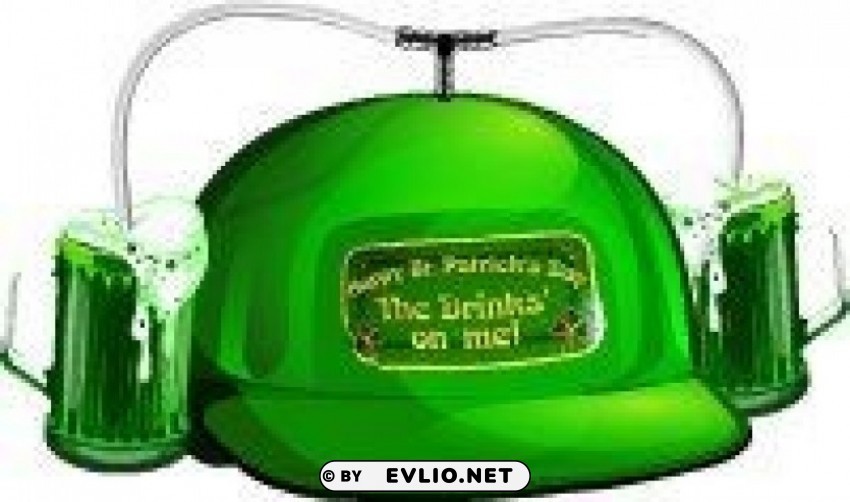 st pat drinks hat High-quality PNG images with transparency