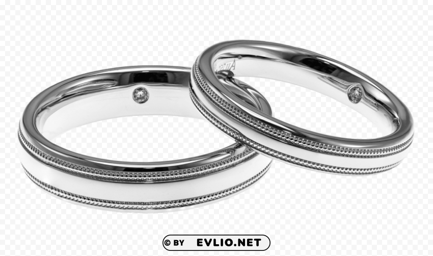 wedding rings Transparent PNG Graphic with Isolated Object