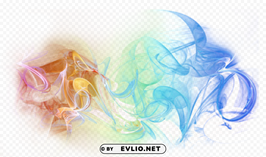 colorful smoke PNG transparent elements compilation