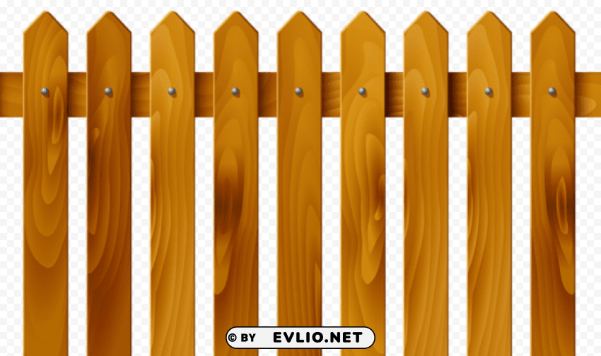 fence PNG Image Isolated on Clear Backdrop