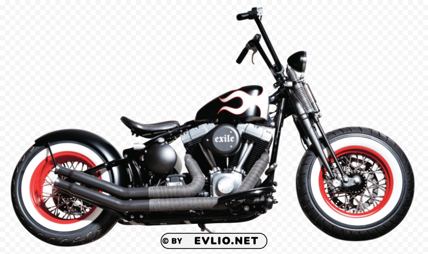 Harley Davidson Black Motorcycle Bike High-resolution PNG images with transparency wide set