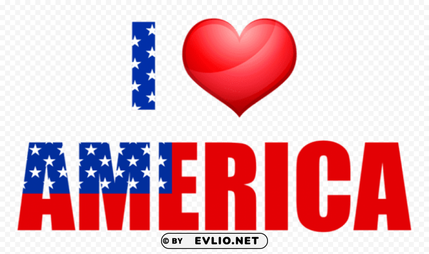 I Love Americapicture PNG High Resolution Free