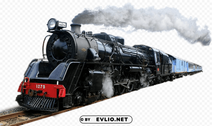 Train PNG Graphic Isolated On Clear Background