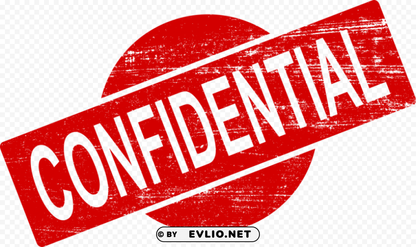 confidential stamp PNG Image with Isolated Transparency