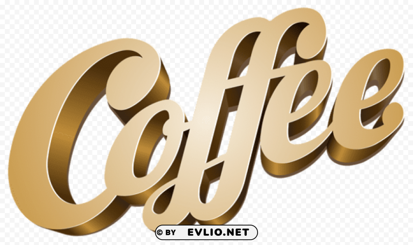 deco coffee Isolated Character in Clear Transparent PNG