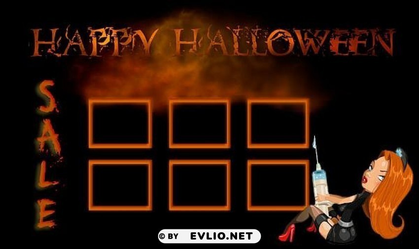 halloween sale nurse PNG transparent graphics for projects